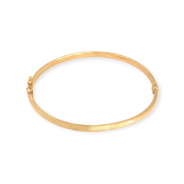 KL-585-BR-106 - Bransoletka złota - sztywna