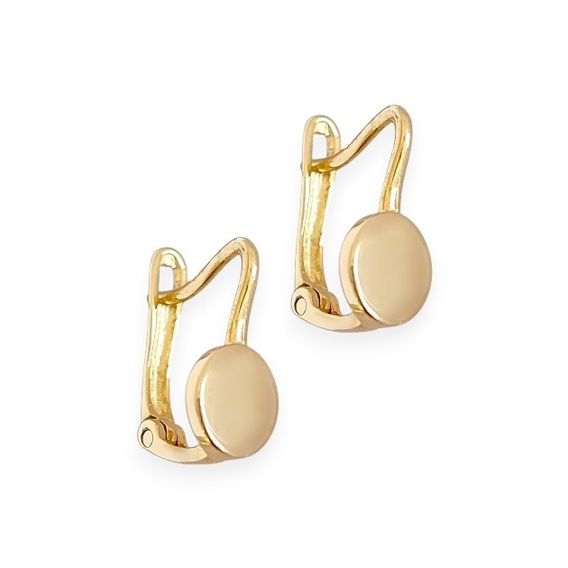 KL-585-KO-212 - Kolczyki złote - kółka