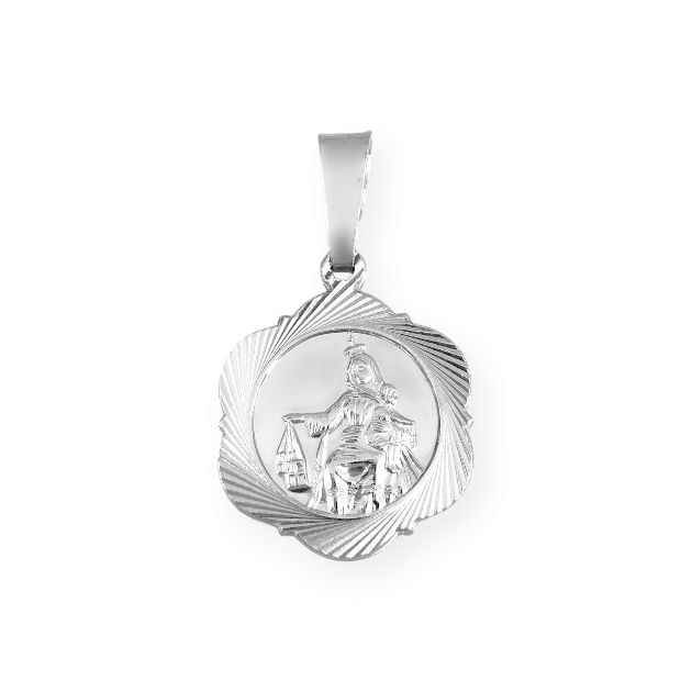 PX-925-ZA-94 - Zawieszka srebrna - medalik, szkaplerz