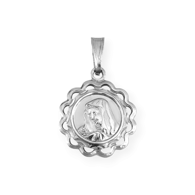 YE-925-ZA-1 - Zawieszka srebrna - medalik