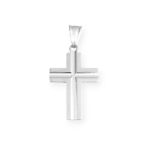 GKD005/R - Zawieszka srebrna - krzyżyk