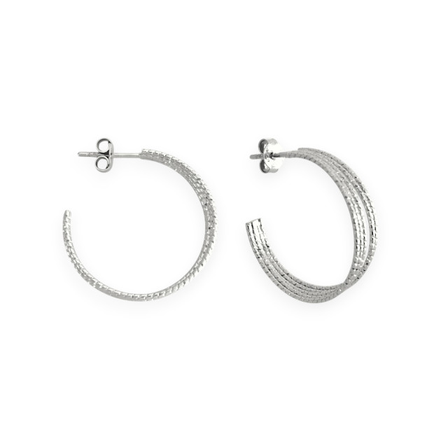 JW-925-KO-17 - Kolczyki srebrne