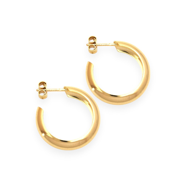 AR-925-KO-21 - Kolczyki pozłacane