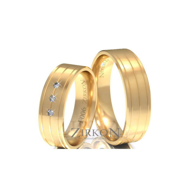 F-006 - Obrączki złote F-006