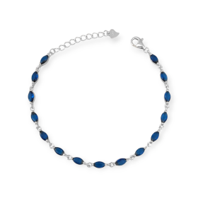 AZ-925-BR-96 - Bransoletka srebrna z cyrkoniami