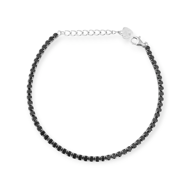 AZ-925-BR-99 - Bransoletka srebrna z cyrkoniami