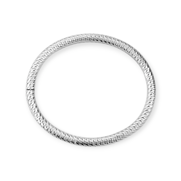 BA-925-BR-38 - Bransoletka srebrna - sztywna