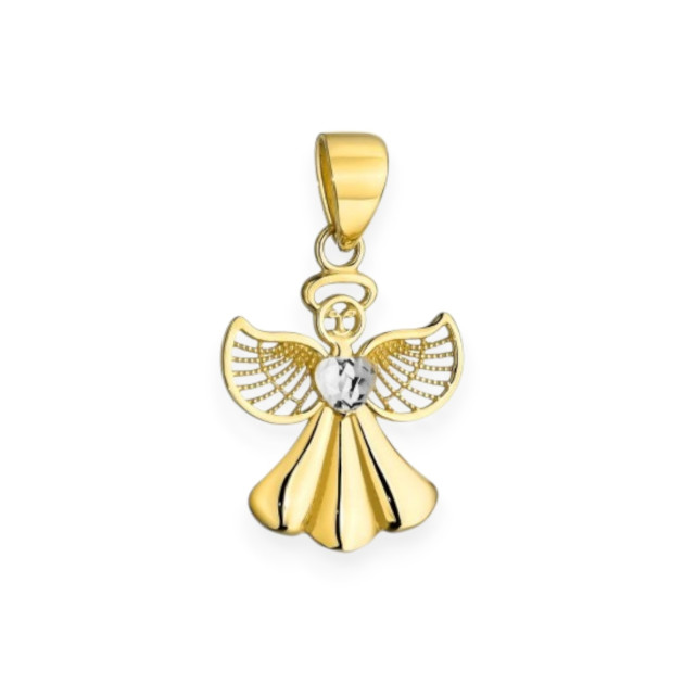 GE-585-ZA-54 - Zawieszka złota - aniołek