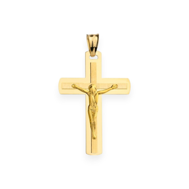 GE-585-ZA-68 - Zawieszka złota - krzyżyk