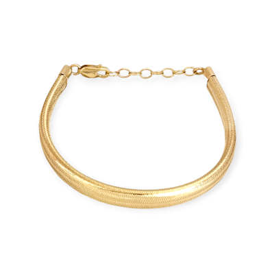 GE-585-BR-56 - Bransoletka złota 7 mm