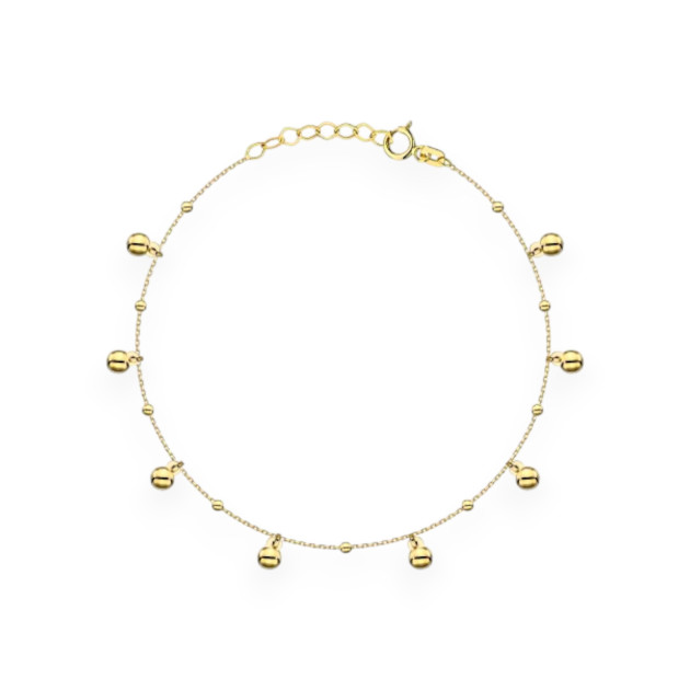 GE-585-BR-63 - Bransoletka złota - kuleczki