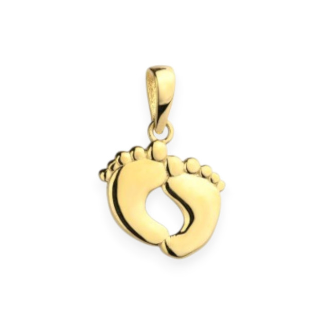 GE-585-ZA-81 - Zawieszka złota - stópki