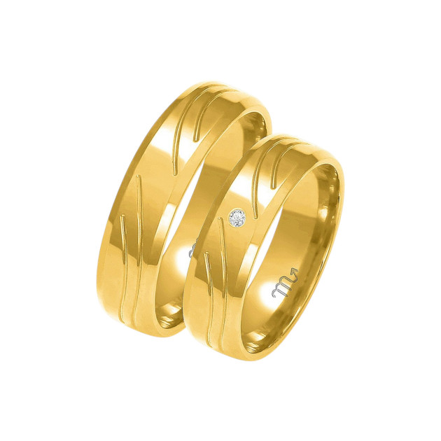 A-123 - Obrączki złote A-123