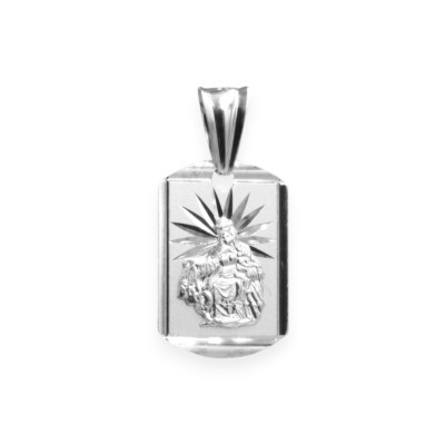 MD309/R-1 - Zawieszka srebrna - medalik, szkaplerz