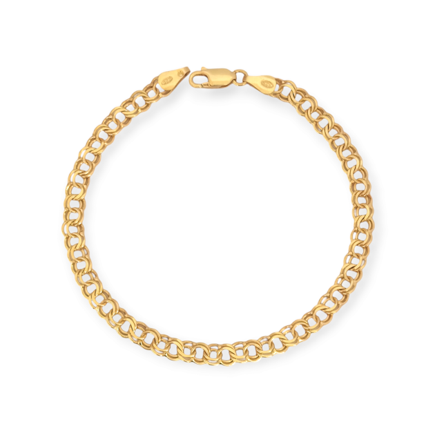 NP-925-BR-181 - Bransoletka pozłacana - bismarck