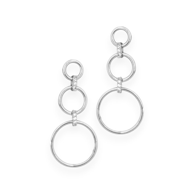 BS-925-KO-25 - Kolczyki srebrne