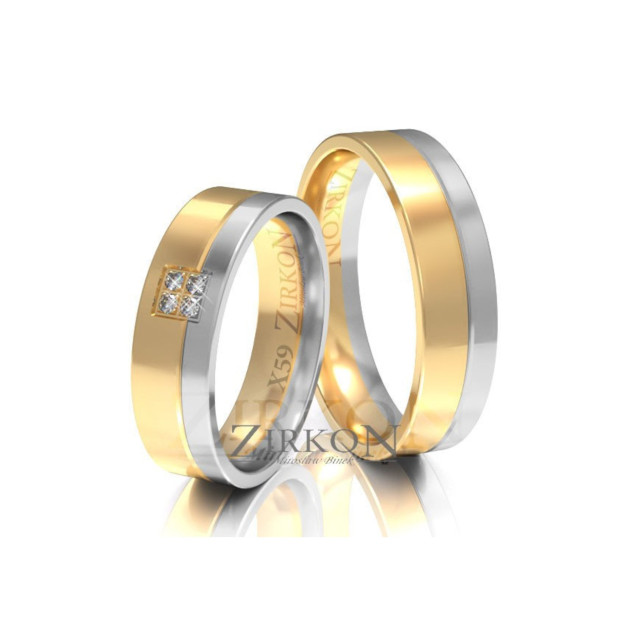 X-059 - Obrączki złote 