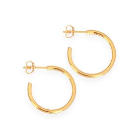 JO-925-KO-10 - Kolczyki pozłacane