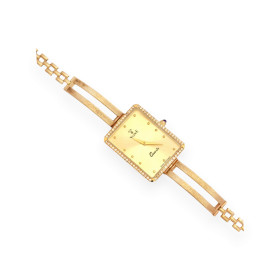 WA-585-ZE-4 - Zegarek złoty z cyrkoniami