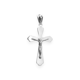 K177/R - Zawieszka srebrna - krzyżyk