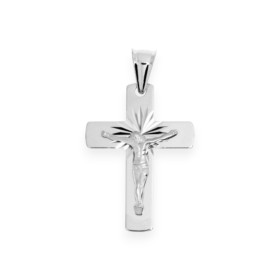 GKD070/R - Zawieszka srebrna - krzyżyk