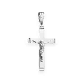 KD159R - Zawieszka srebrna - krzyżyk