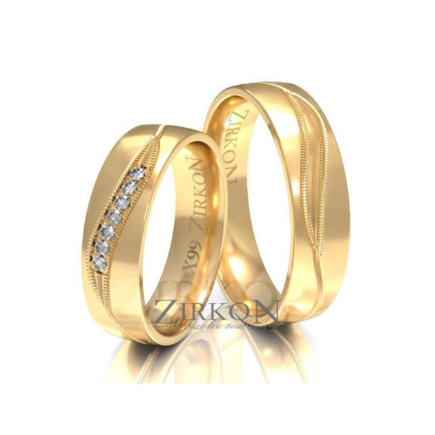 X-099 - Obrączki złote 