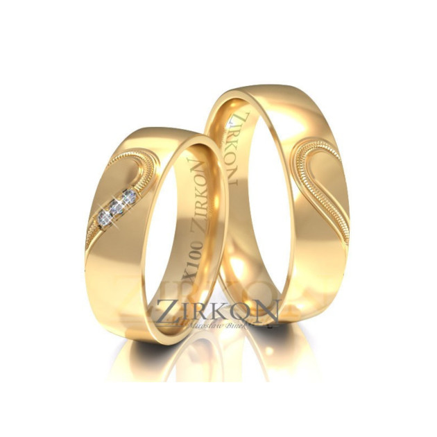 X-100 - Obrączki złote 