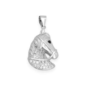 AR-925-ZA-56 - Zawieszka srebrna z cyrkoniami - koń