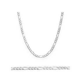 BA-925-ŁA-57 - Łańcuszek srebrny - figaro 5 mm