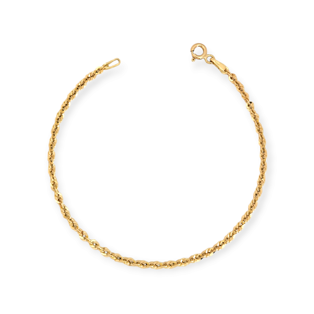 OF-585-BR-80 - Bransoletka złota - irydia 2 mm