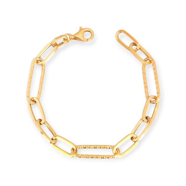 SV-925-BR-6 - Bransoletka pozłacana