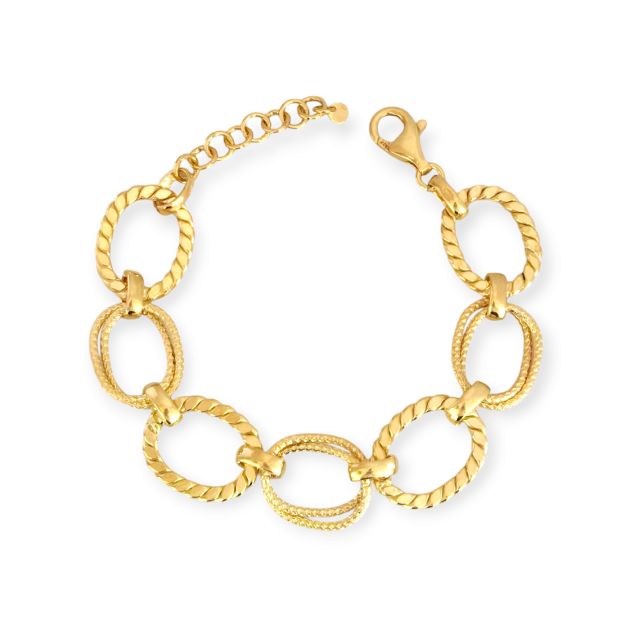 SV-925-BR-12 - Bransoletka pozłacana