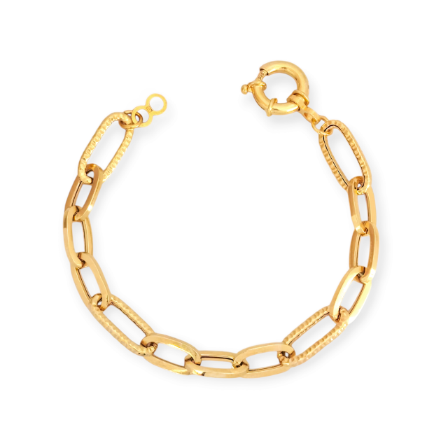 SV-925-BR-14 - Bransoletka pozłacana