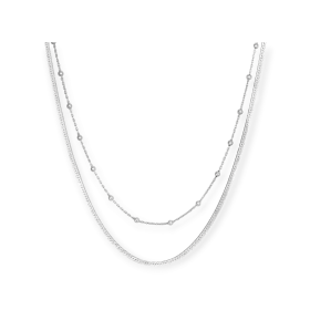 SV-925-NA-22 - Naszyjnik srebrny