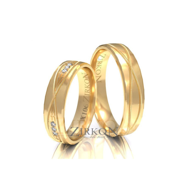 X-106 - Obrączki złote