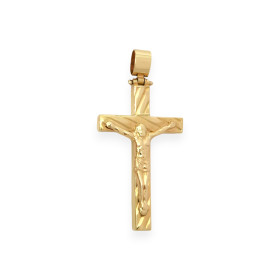 BA-585-ZA-102 - Zawieszka złota - krzyżyk