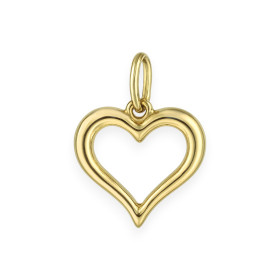 GE-585-ZA-114 - Zawieszka złota - serce