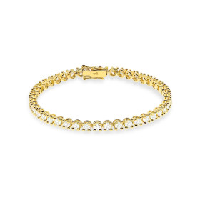 B0028 - Bransoletka złota tenisowa z diamentami