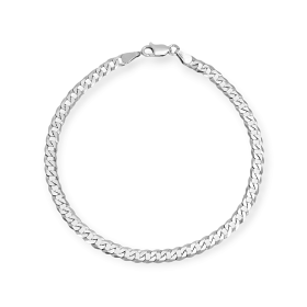 AR-925-BR-46 - Bransoletka srebrna - pancerka