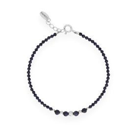 BS3194V156 - Bransoletka srebrna z nocą kairu