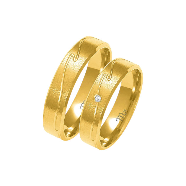 A-135 - Obrączki złote A-135