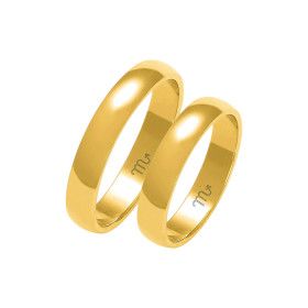 A-102 - Obrączki złote A-102