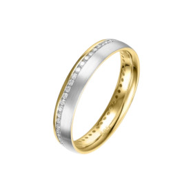 R46069-3.5MC(L) YW - Obrączka złota 