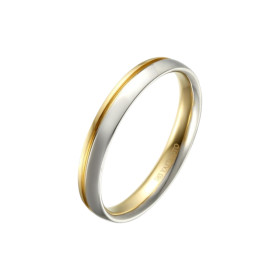 R46069-3.5MC(M) YW - Obrączka złota 