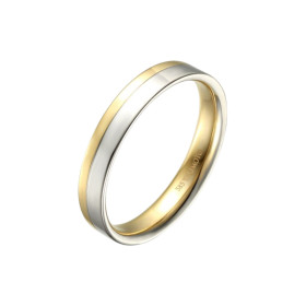 R46063-4MF(M) YW - Obrączka złota 