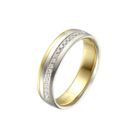 R50727-5MC(L) YW - Obrączka złota 