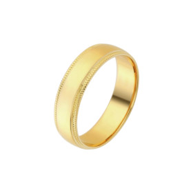 R46061-6MC(M) Y - Obrączka złota 
