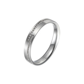 R46067-3.5MF(L) W - Obrączka złota 