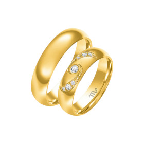 O-184 - Obrączki złote O-184